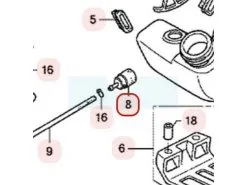 Filtre à Essence Pour Moteur Honda (17672Z0H003)