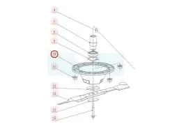 Cone De Protection Pour Tondeuse Weibang (GM53A000000010)
